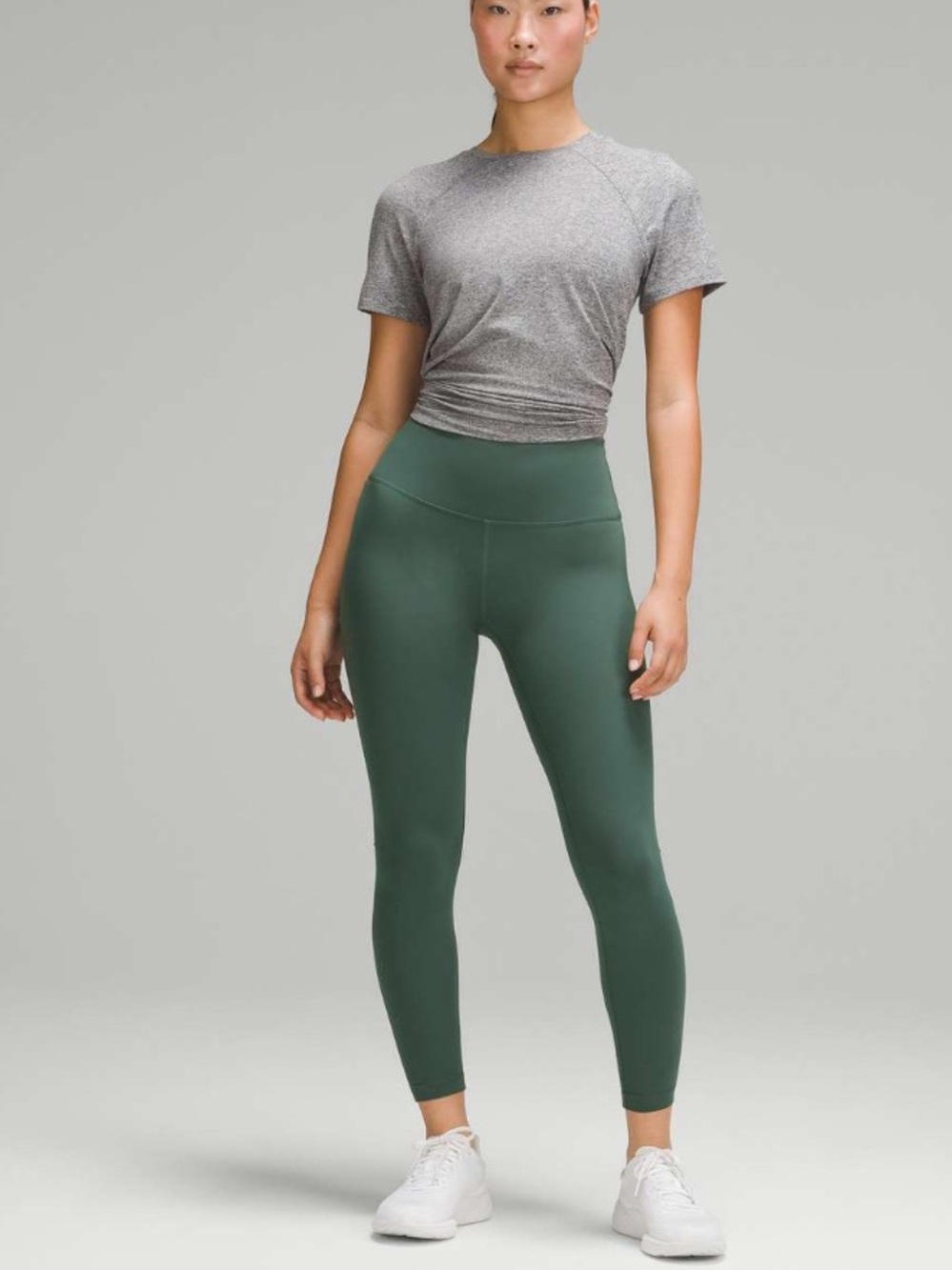 lululemon athletica High-Rise Wunder Train Tights 25” in Dark Forest size 4